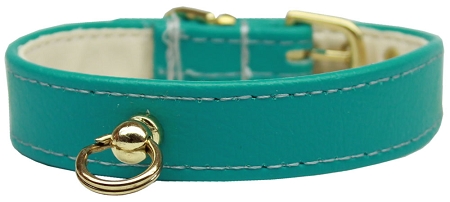 # 70 Dog Collar Turquoise Size 16